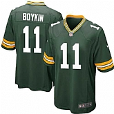 Nike Men & Women & Youth Packers #11 Boykin Green Team Color Game Jersey,baseball caps,new era cap wholesale,wholesale hats